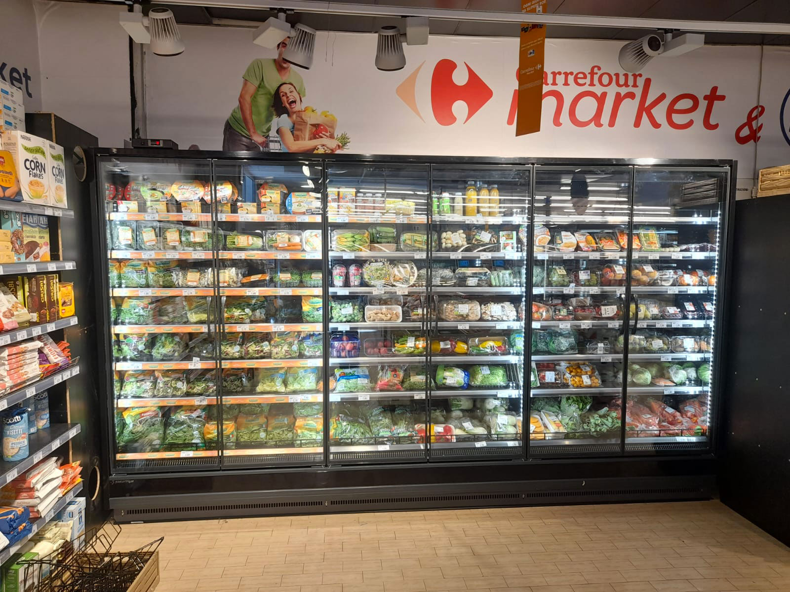 Pastorfrigor produce display case