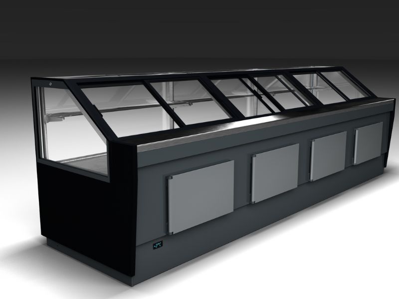 Eskimo Display Case serve-over counter