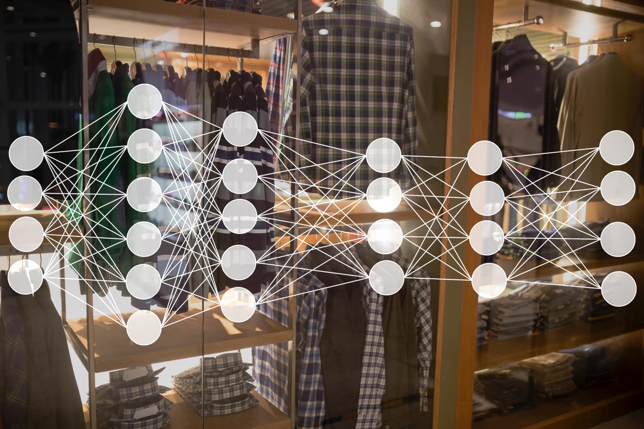 AI neural network analytics for retail store operations